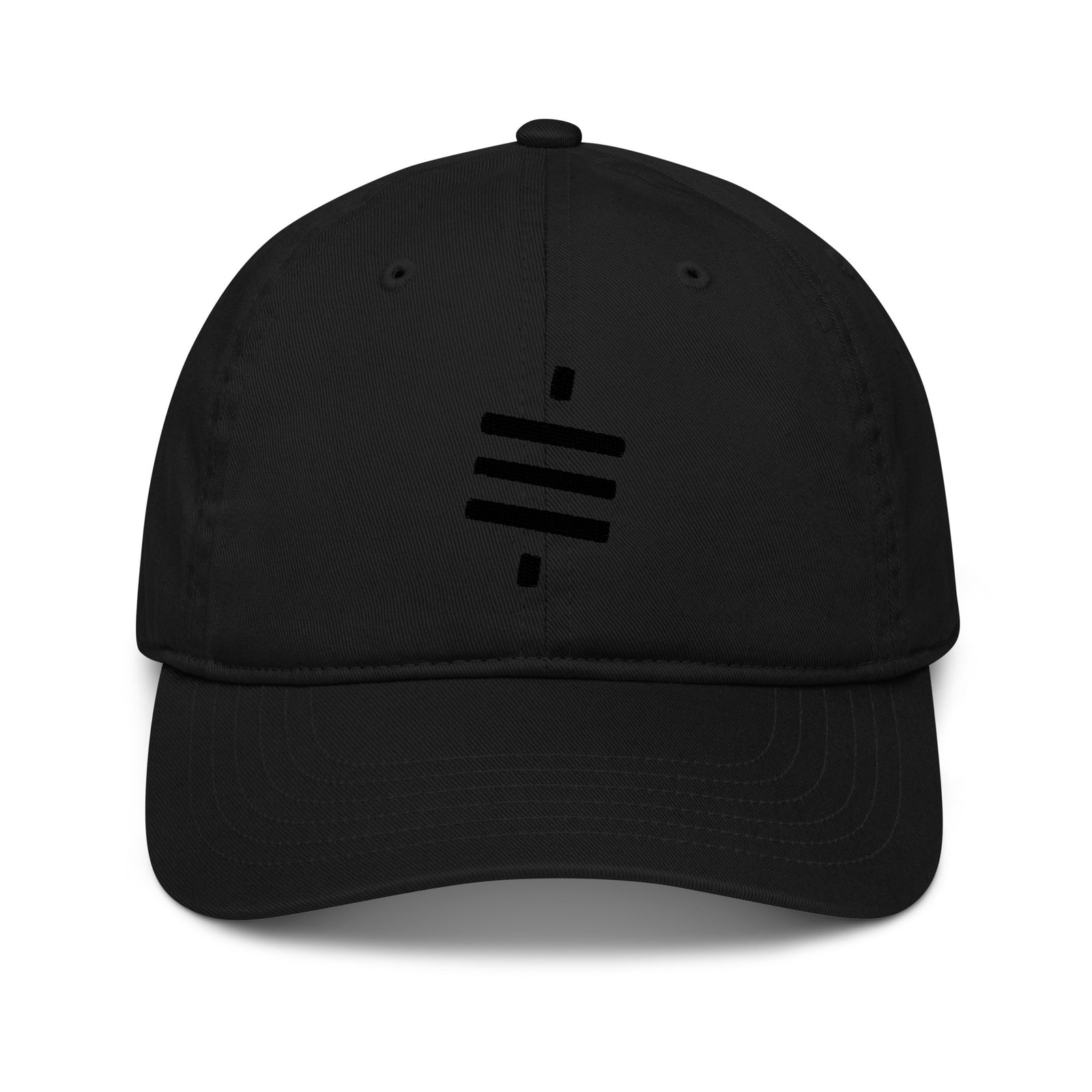 Satsymbol Organic Unstructured Dad Hat with Curved Brim
