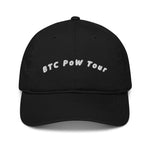 BTC POW Tour Organic Unstructured Dad Hat with Curved Brim