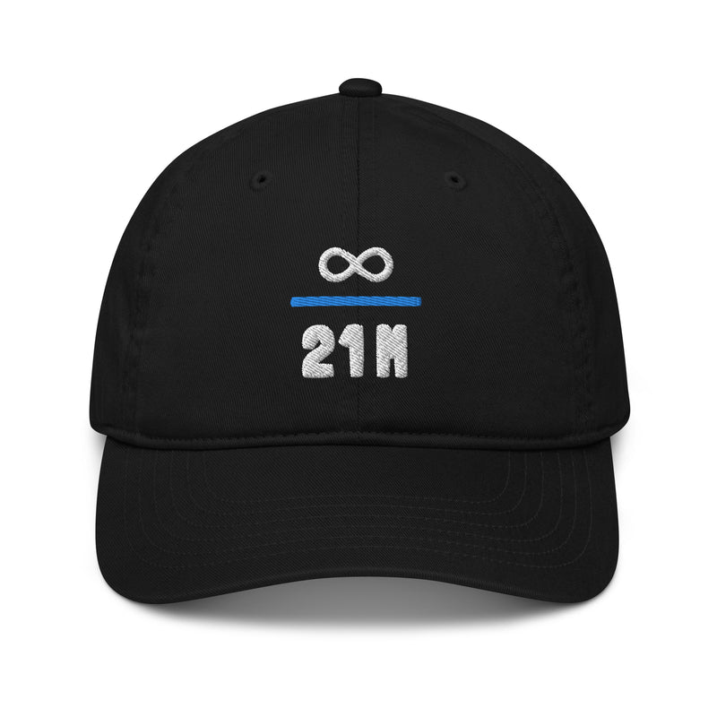 Infinity Dividend by 21 Mio Knut Svanholm Organic Unstructured Dad Hat with Curved Brim