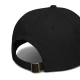 Satoshi Nakamoto Organic Unstructured Dad Hat with Curved Brim