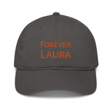 Bitcoin Forever Laura Organic Unstructured Dad Hat with Curved Brim