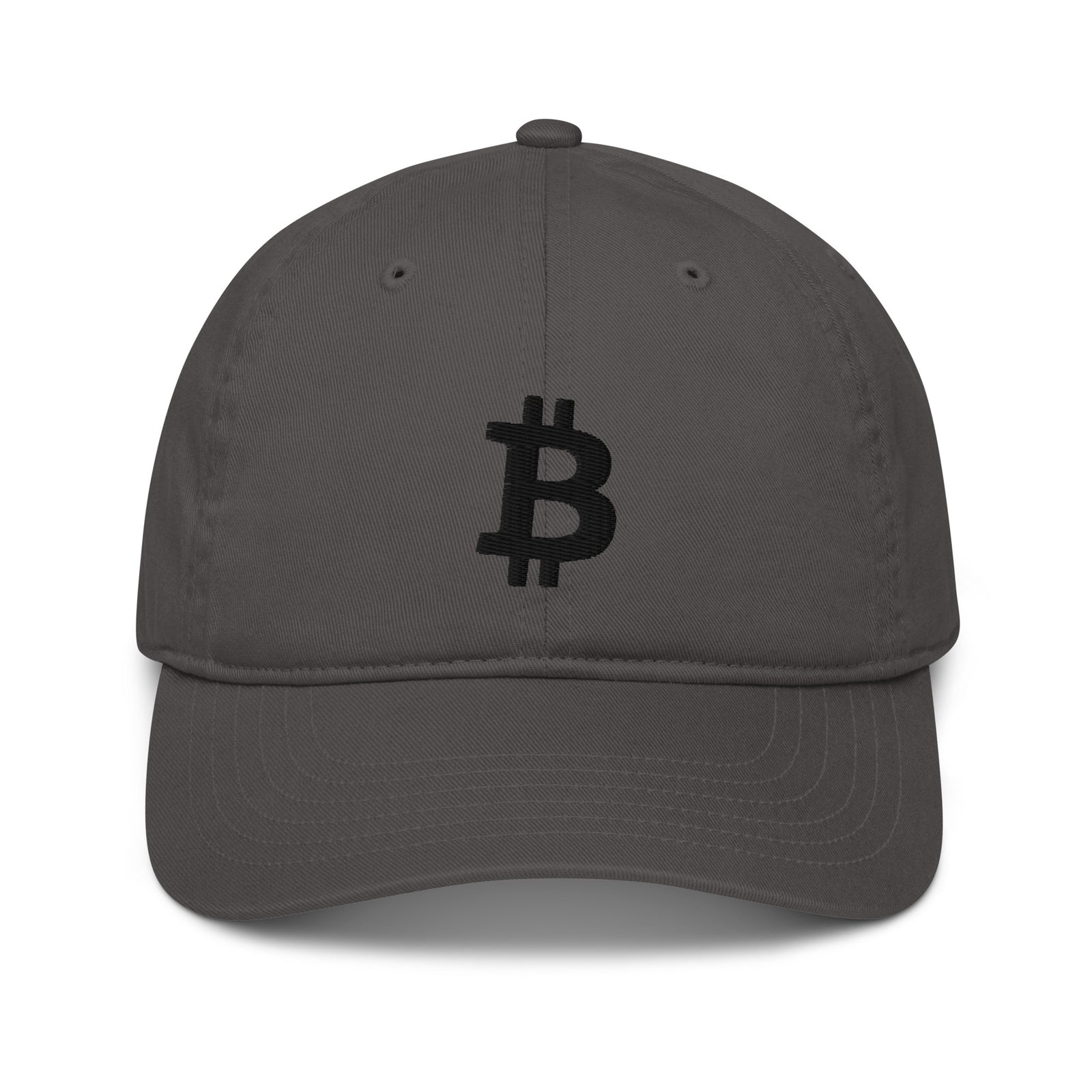 Bitcoin Organic Organic Unstructured Dad Hat with Curved Brim
