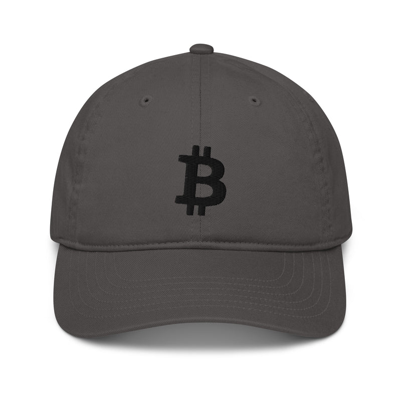 Bitcoin Organic Organic Unstructured Dad Hat with Curved Brim