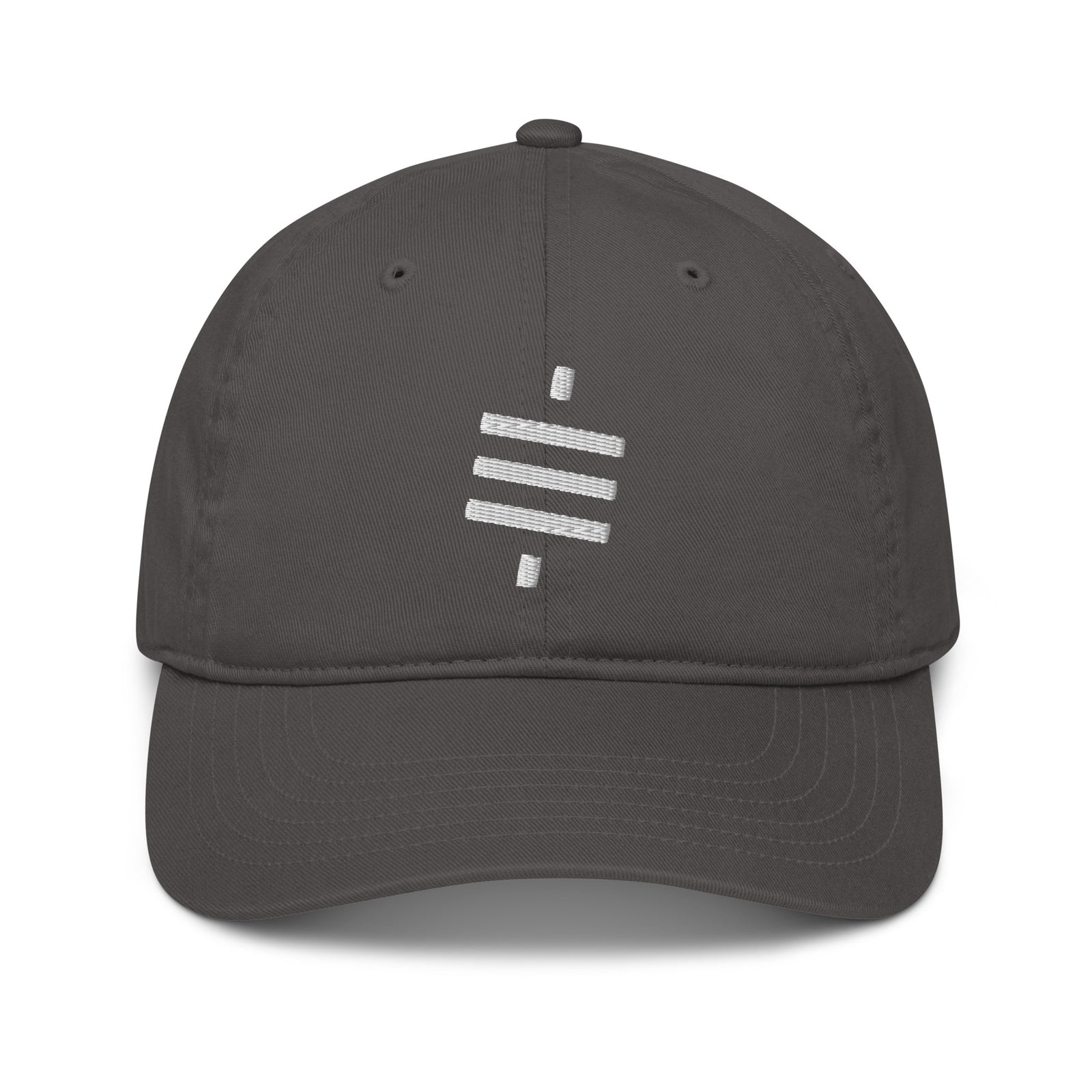 Satsymbol Organic Unstructured Dad Hat with Curved Brim