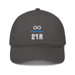 Infinity Dividend by 21 Mio Knut Svanholm Organic Unstructured Dad Hat with Curved Brim