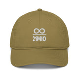 Infinity Divided by 21 Mio Bitcoin Organic Unstructured Dad Hat with Curved Brim