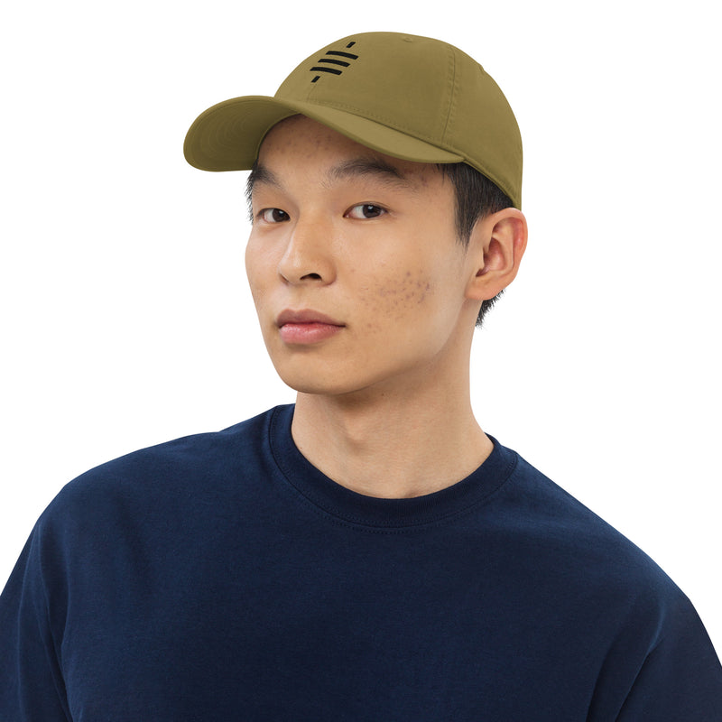 Satsymbol Organic Unstructured Dad Hat with Curved Brim