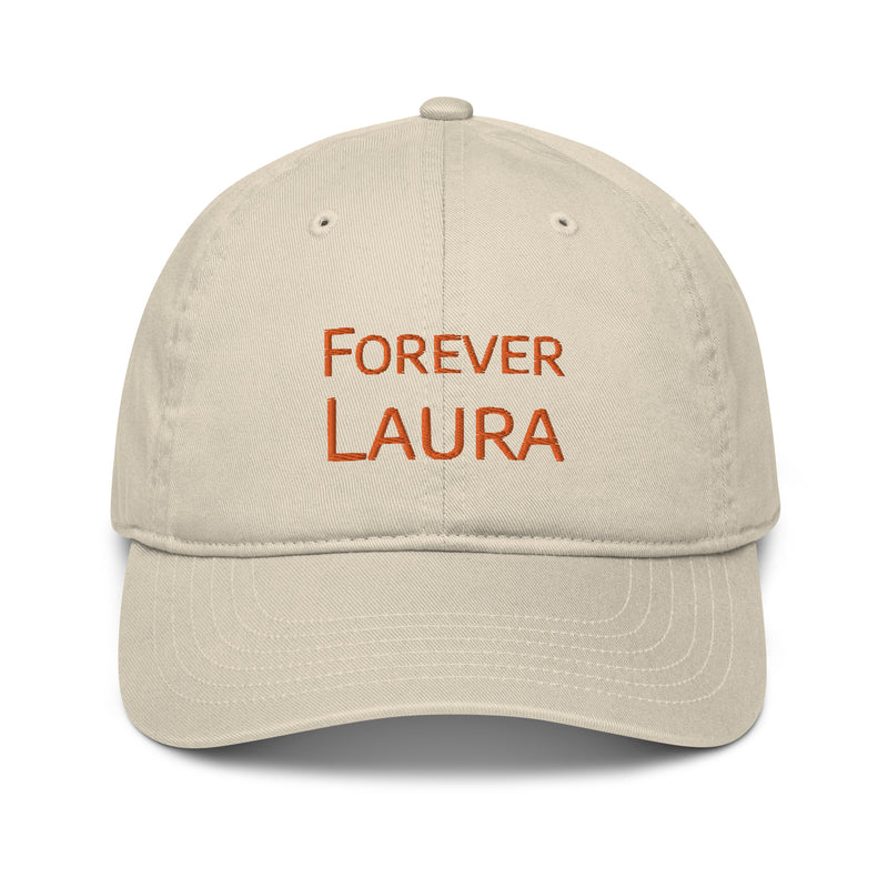 Bitcoin Forever Laura Organic Unstructured Dad Hat with Curved Brim