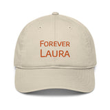 Bitcoin Forever Laura Organic Unstructured Dad Hat with Curved Brim