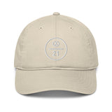 Bitcoin Pretzel Munich Organic Unstructured Dad Hat with Curved Brim