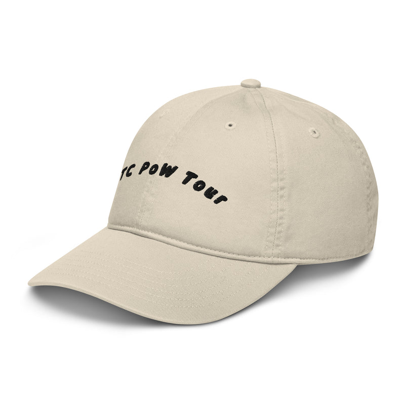 BTC POW Tour Organic Unstructured Dad Hat with Curved Brim