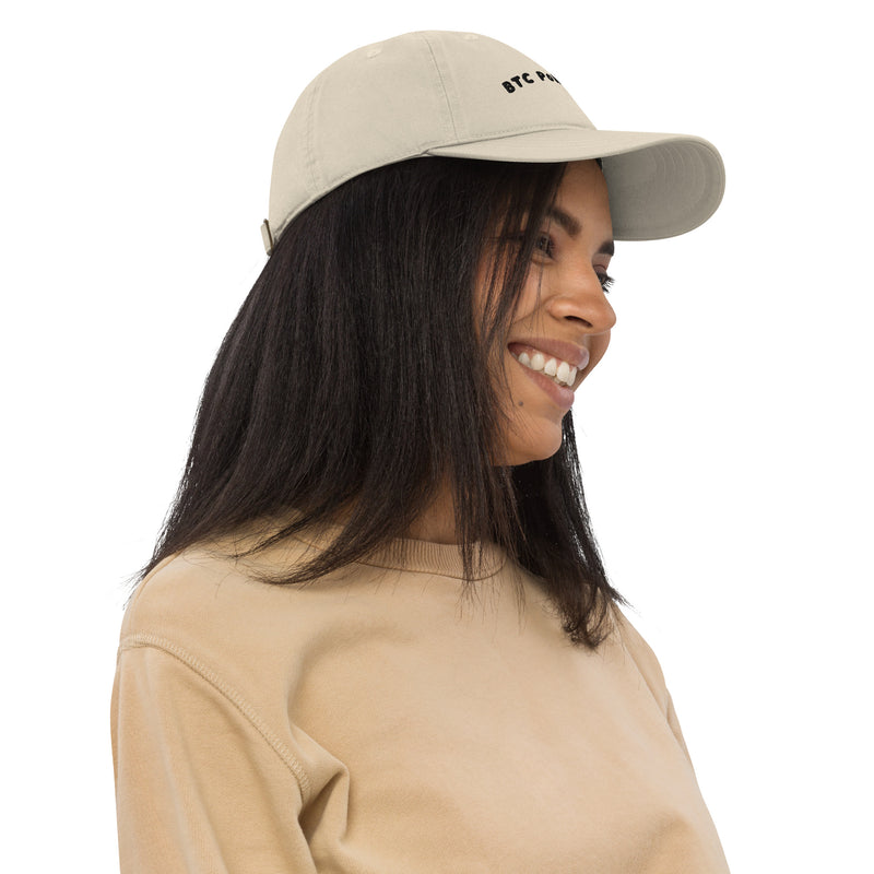 BTC POW Tour Organic Unstructured Dad Hat with Curved Brim