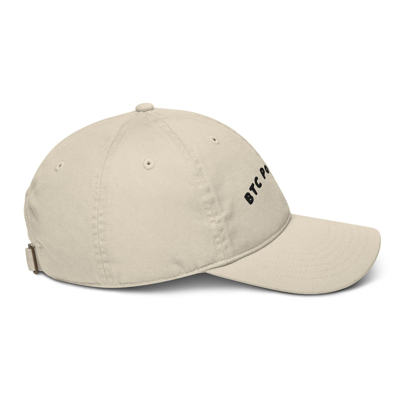 BTC POW Tour Organic Unstructured Dad Hat with Curved Brim