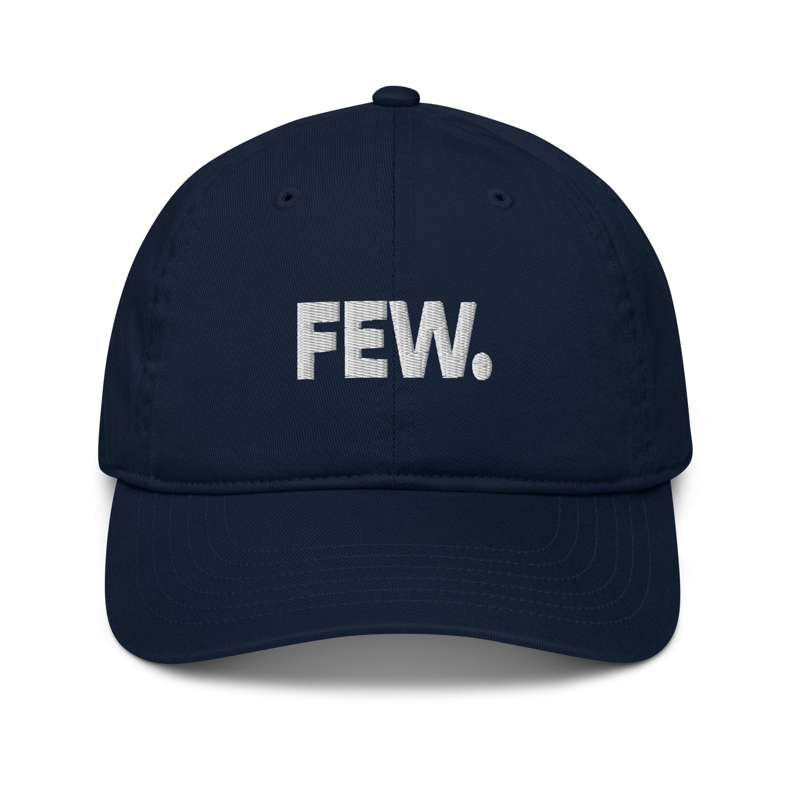 Bitcoin Few Organic Unstructured Dad Hat with Curved Brim