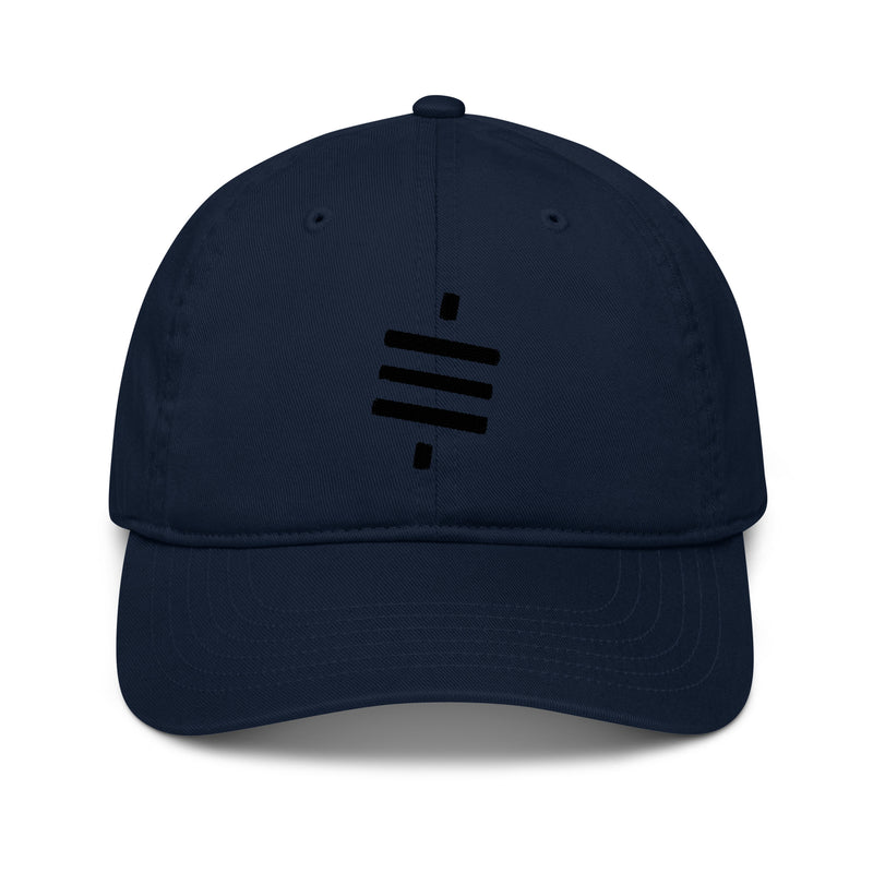 Satsymbol Organic Unstructured Dad Hat with Curved Brim