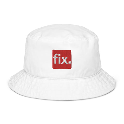 Fix the money. Organic Cotton Bucket Hat