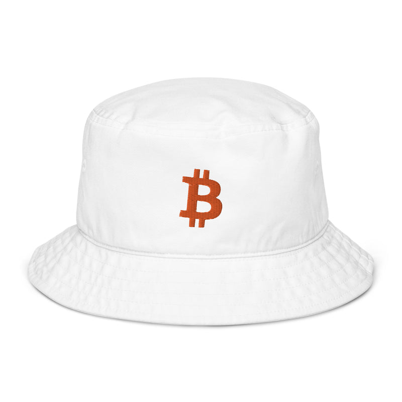 Bitcoin Organic Cotton Bucket Hat