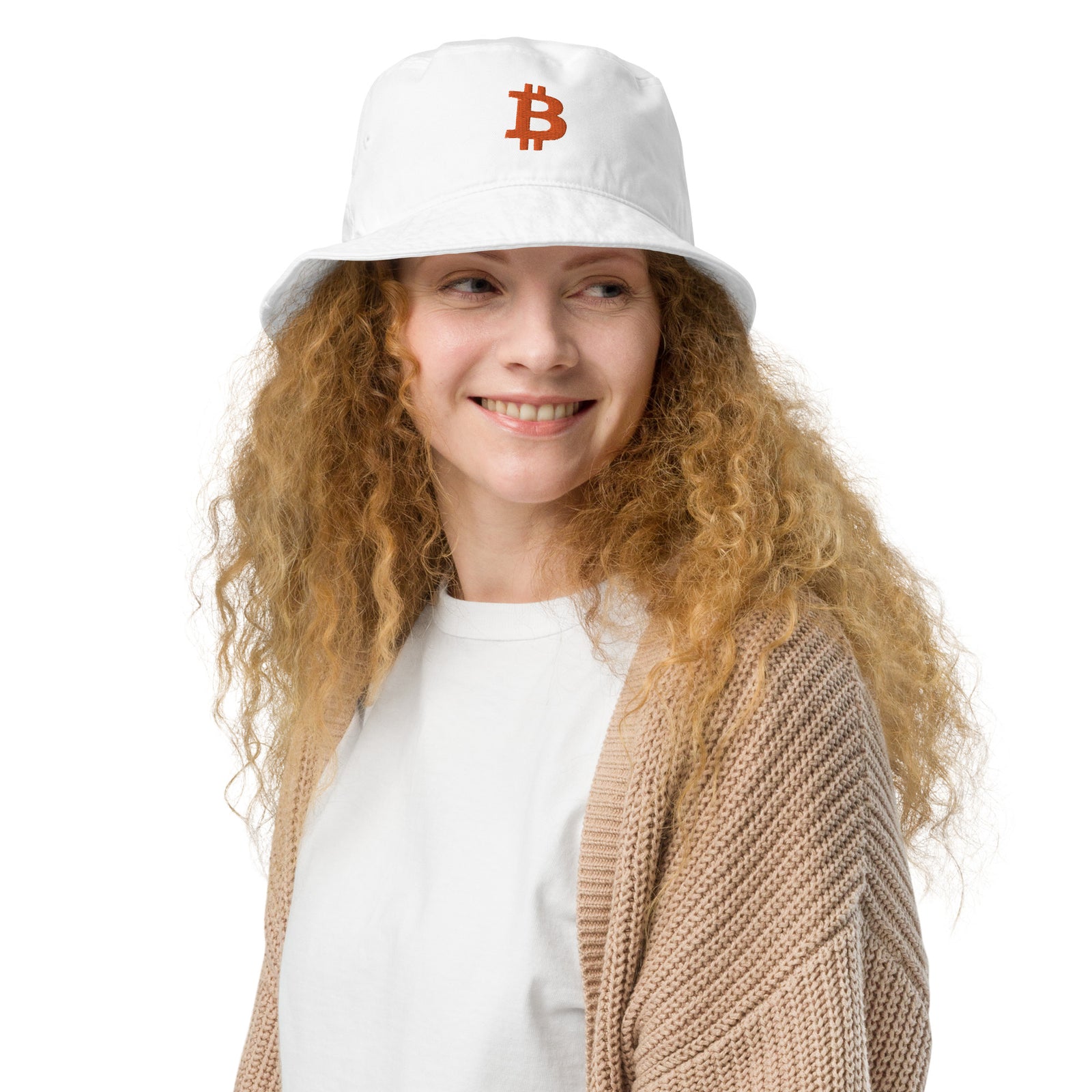 Bitcoin Organic Cotton Bucket Hat