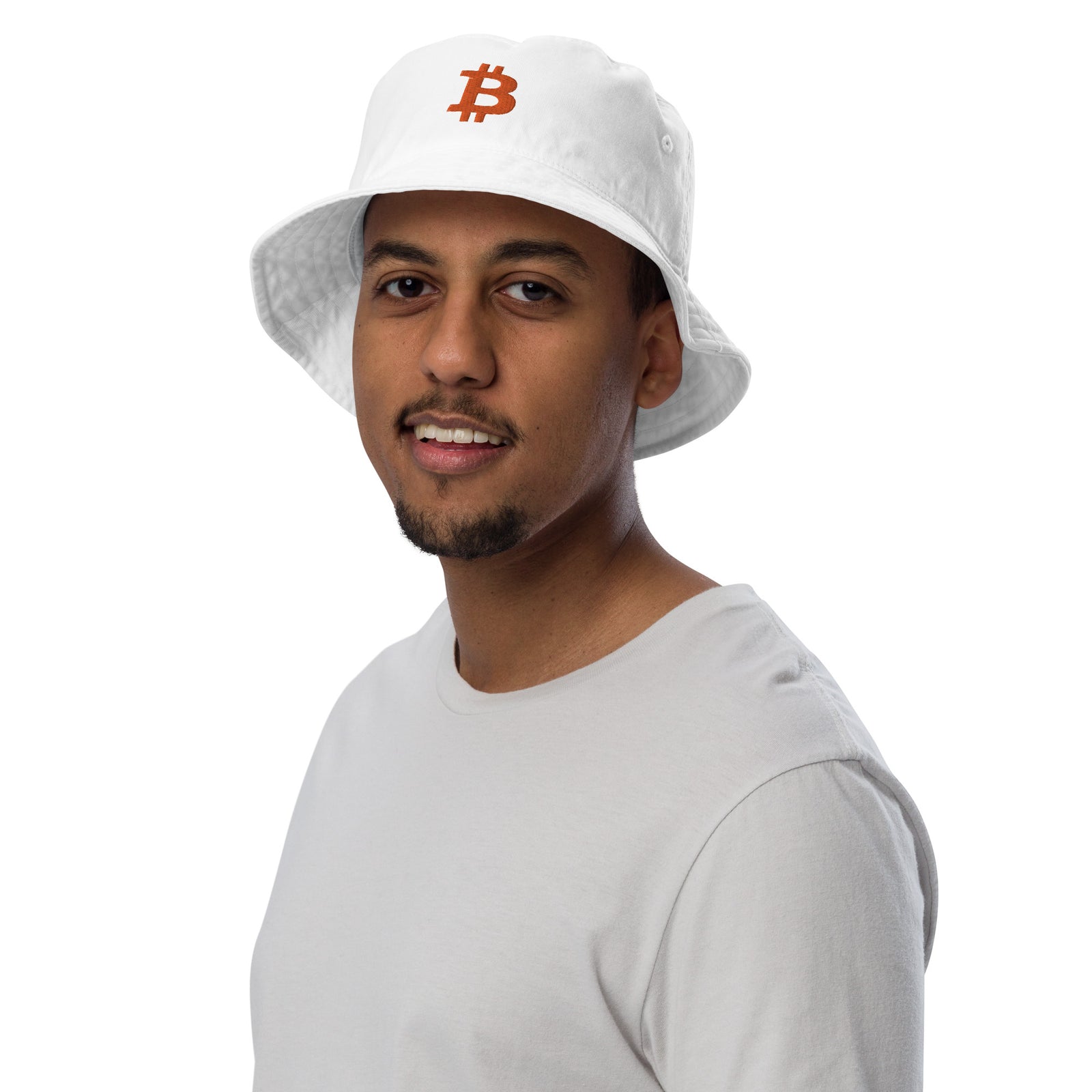 Bitcoin Organic Cotton Bucket Hat