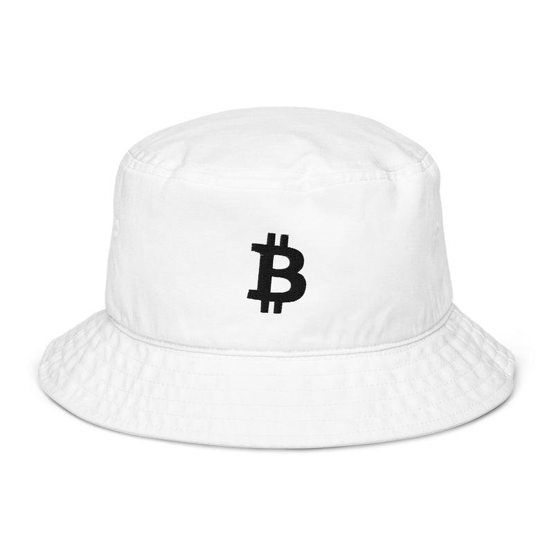 Bitcoin Organic Cotton Bucket Hat