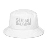 Satoshi Nakamoto Organic Bucket Hat