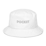Pocket Bitcoin Organic Cotton Bucket Hat