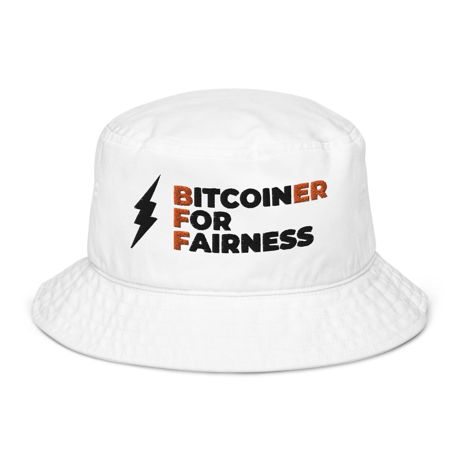 Bitcoiner For Fairness Organic Bucket Hat
