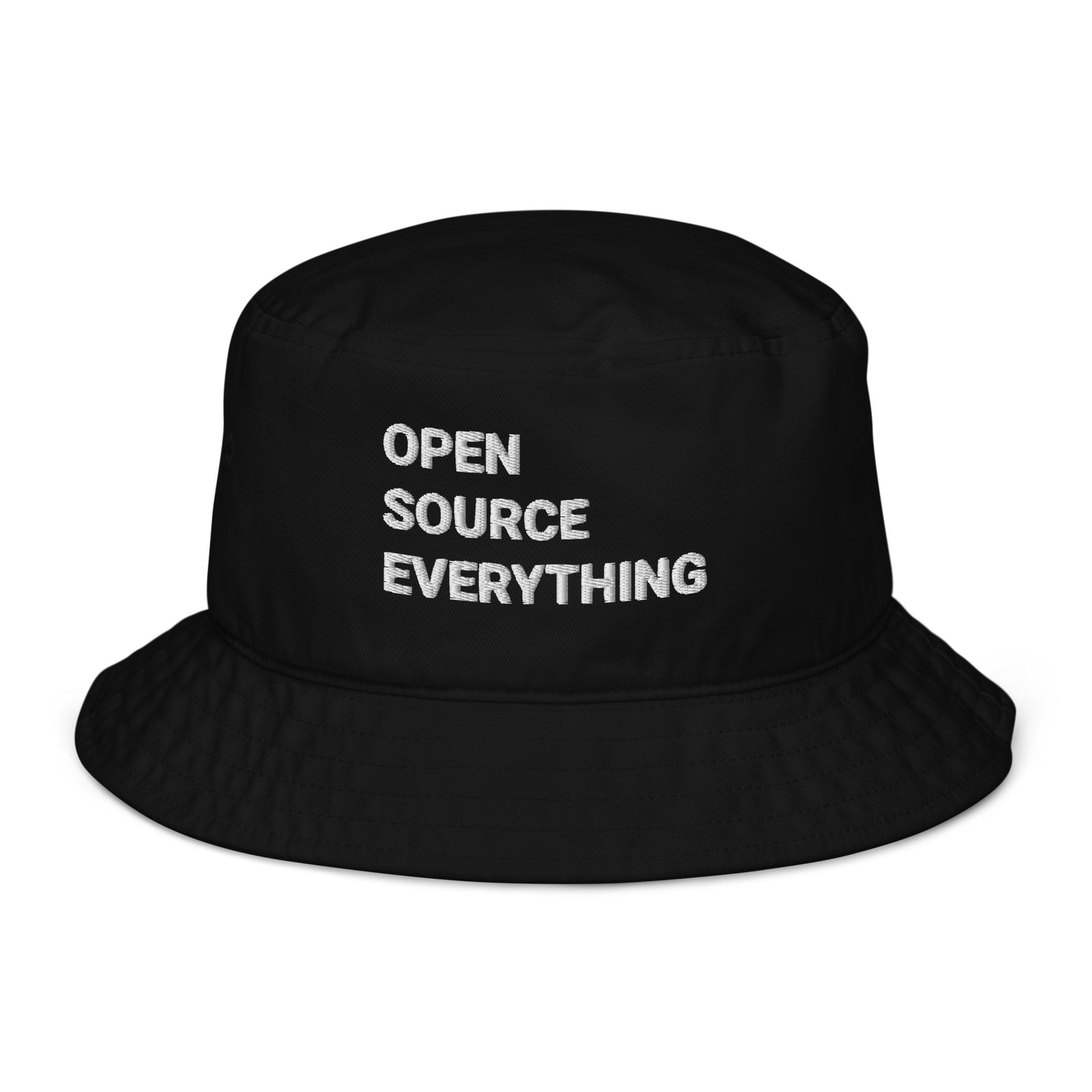 Open Source Everything Organic Bucket Hat