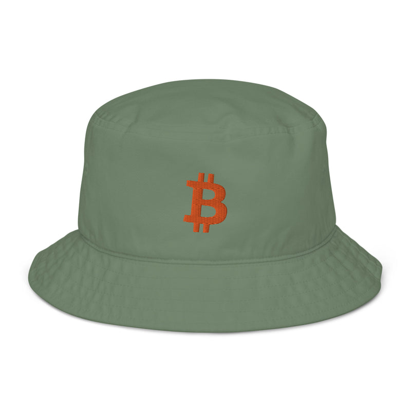 Bitcoin Organic Cotton Bucket Hat