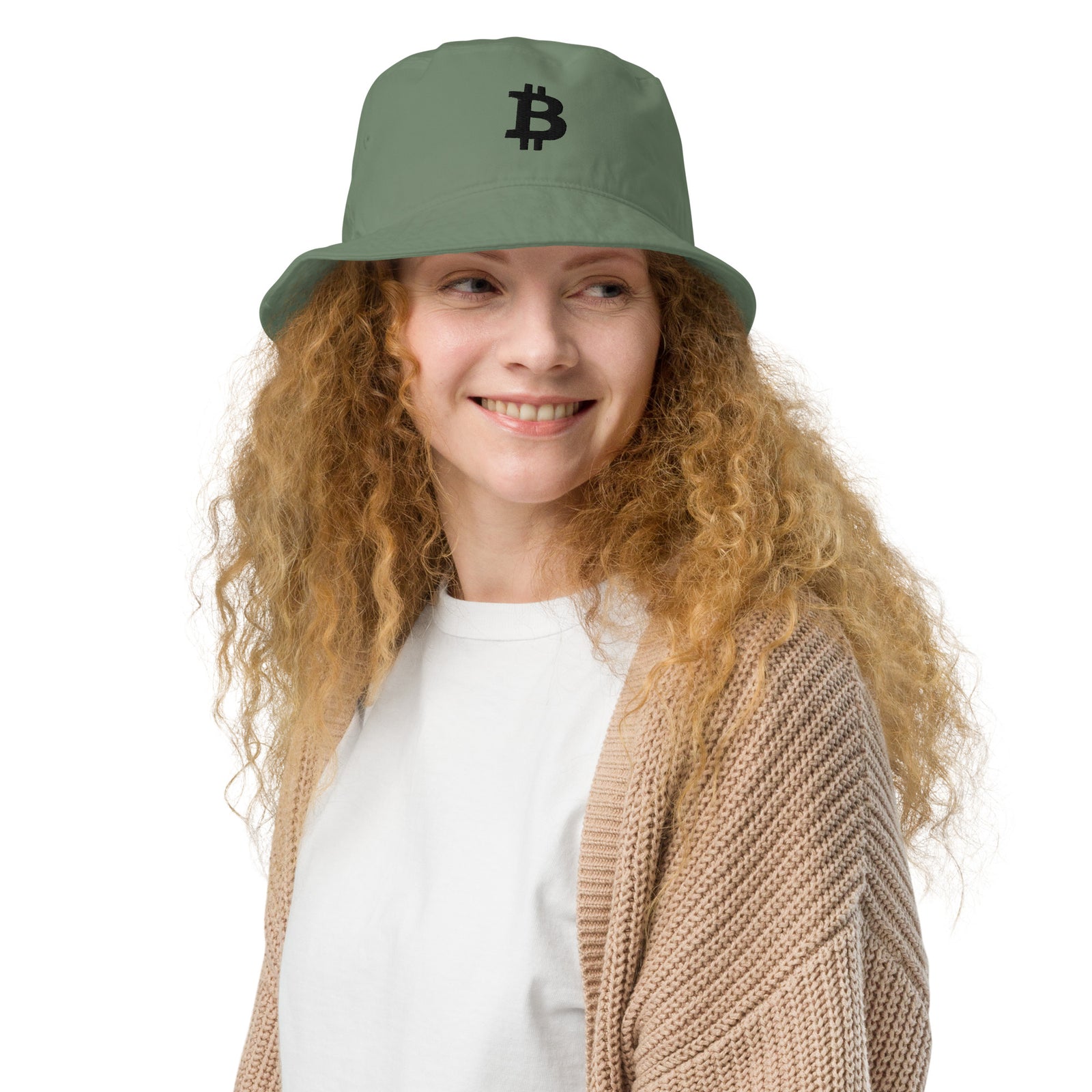 Bitcoin Organic Cotton Bucket Hat