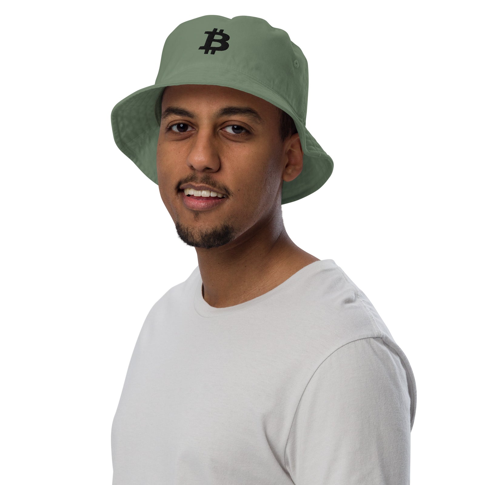 Bitcoin Organic Cotton Bucket Hat