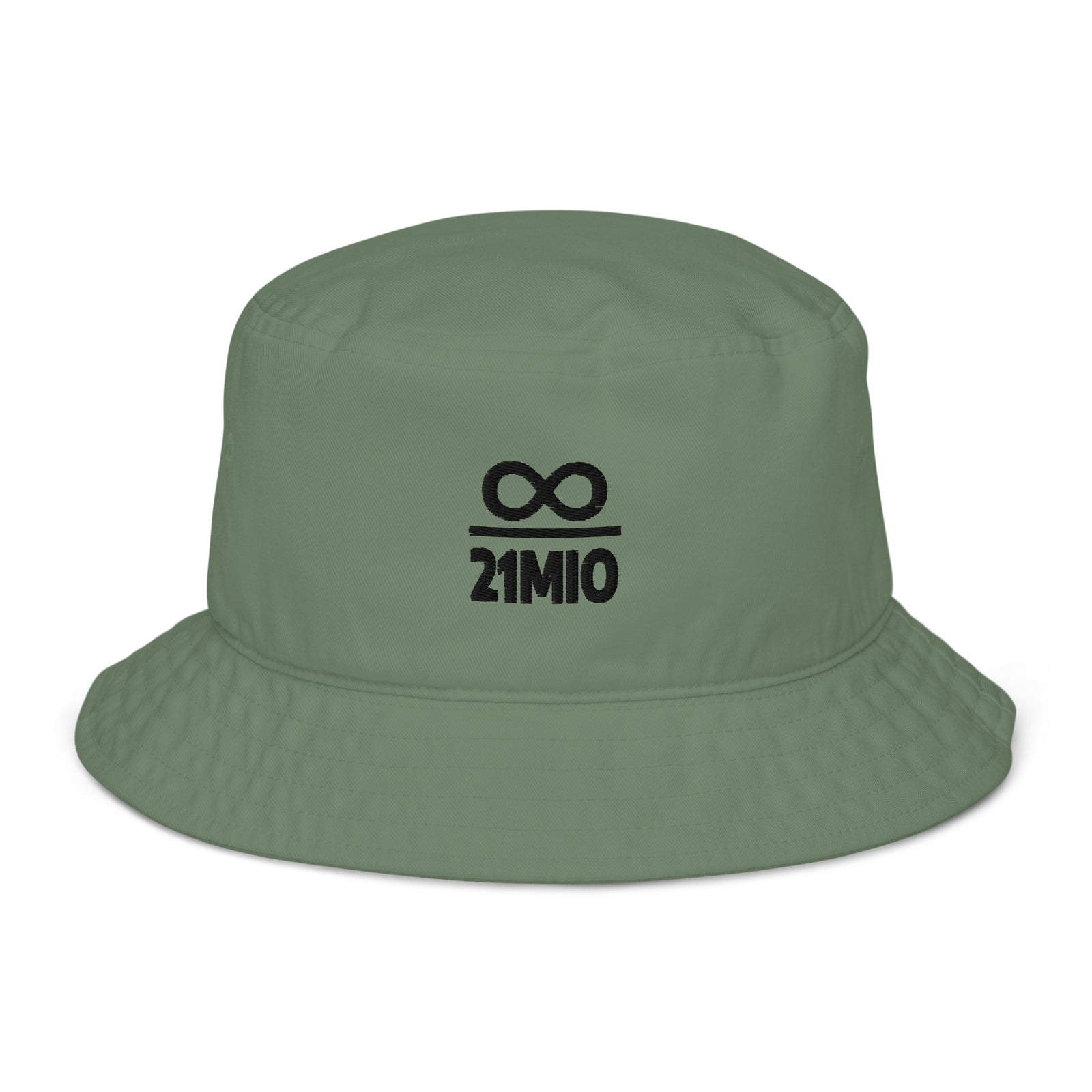 Infinity Divided by 21 Mio Bitcoin Organic Cotton Bucket Hat