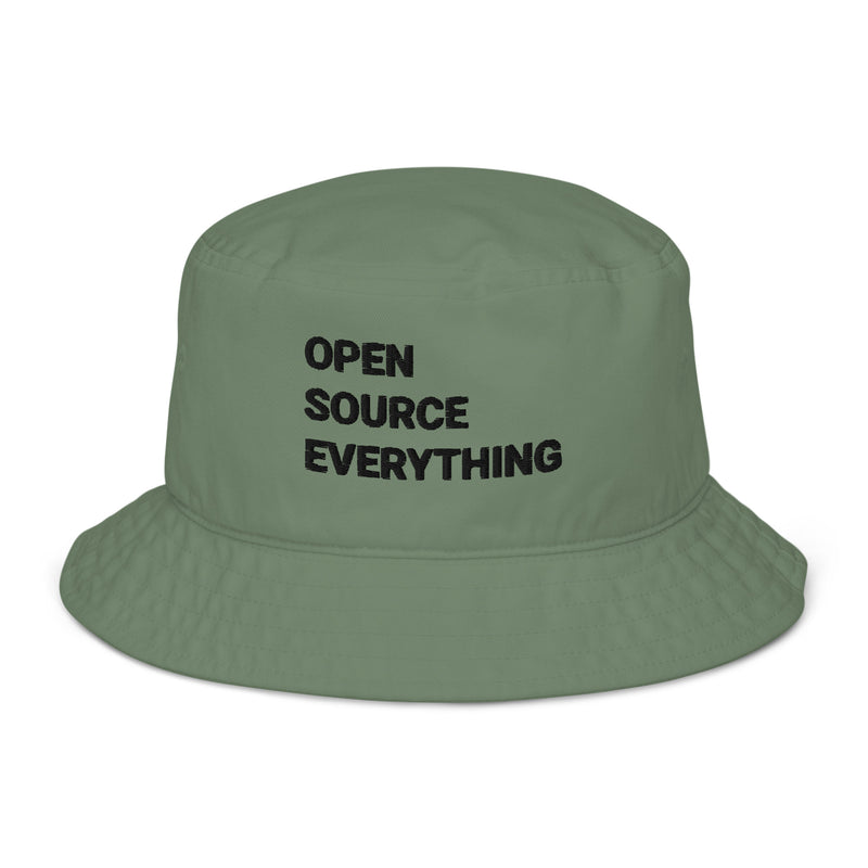 Open Source Everything Organic Bucket Hat