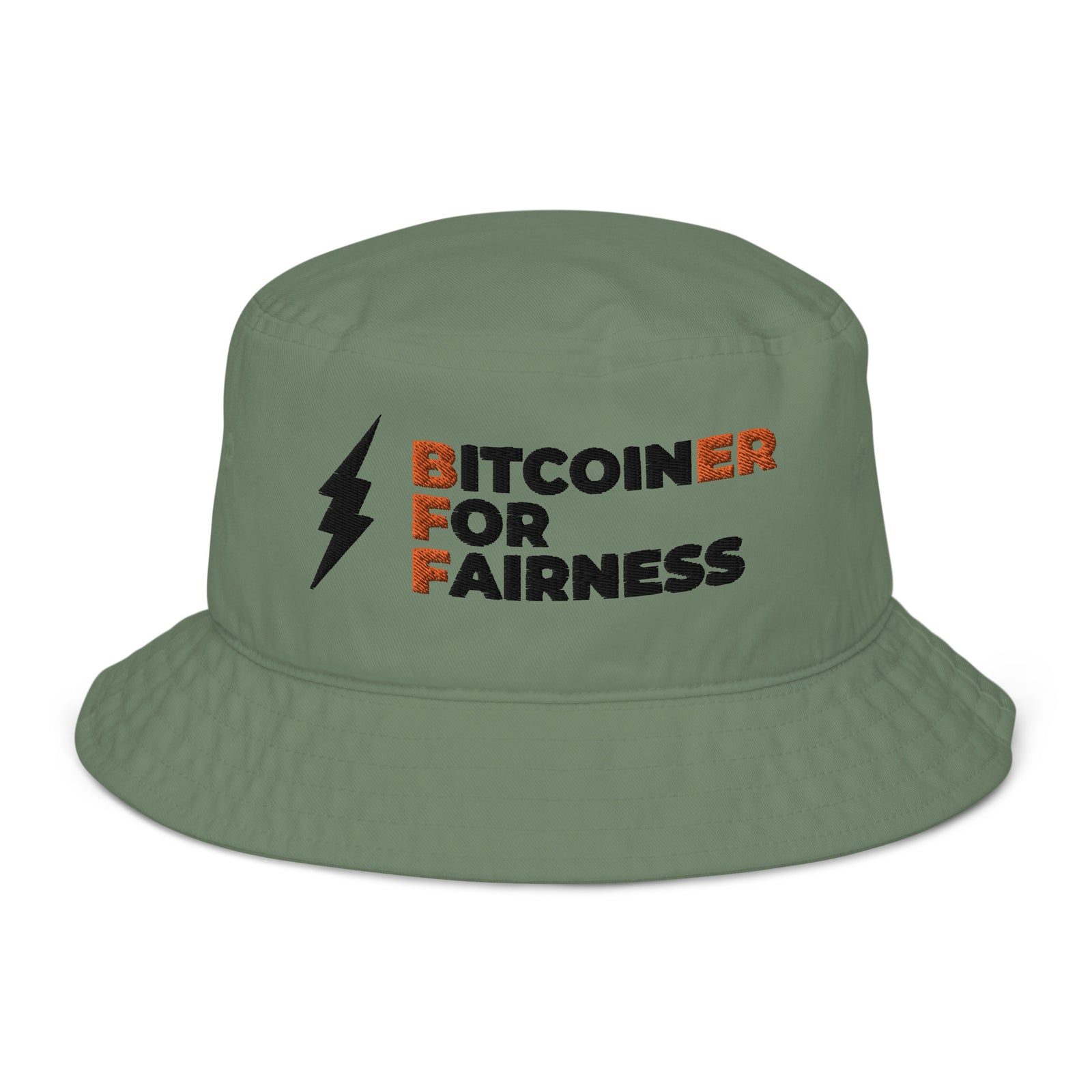 Bitcoiner For Fairness Organic Bucket Hat