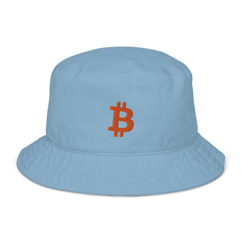 Bitcoin Organic Cotton Bucket Hat