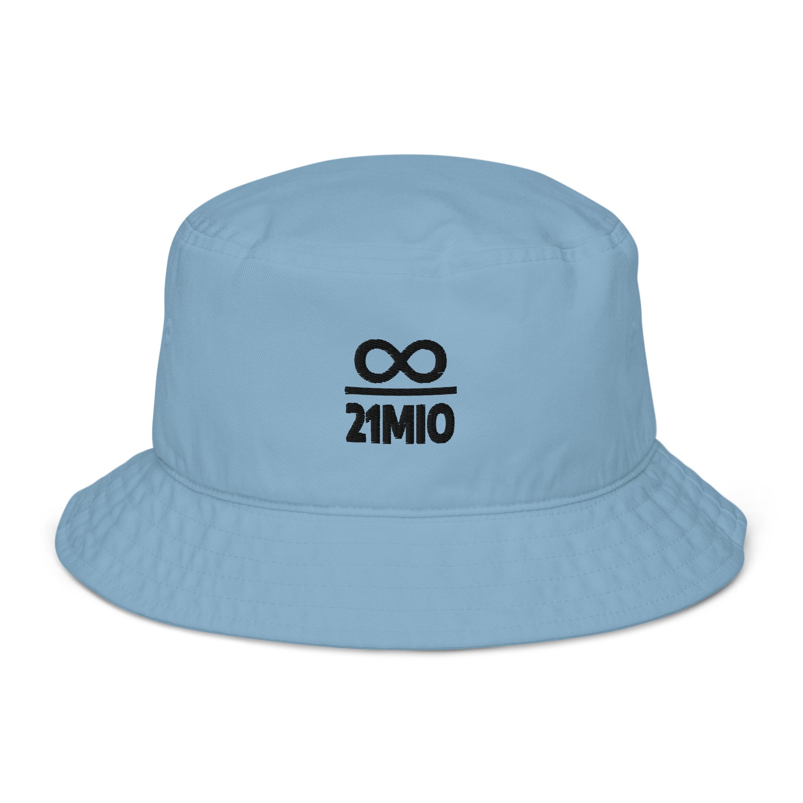 Infinity Divided by 21 Mio Bitcoin Organic Cotton Bucket Hat