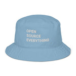 Open Source Everything Organic Bucket Hat