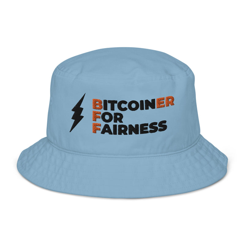 Bitcoiner For Fairness Organic Bucket Hat