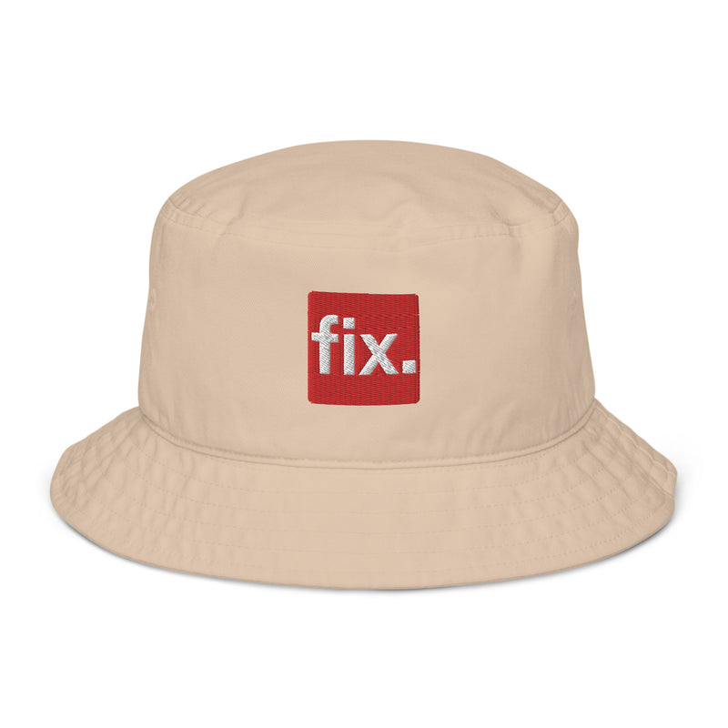 Fix the money. Organic Cotton Bucket Hat