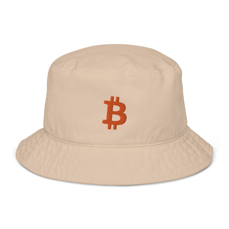 Bitcoin Organic Cotton Bucket Hat