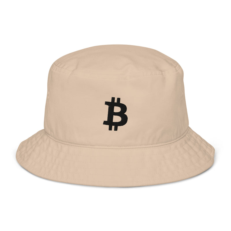 Bitcoin Organic Cotton Bucket Hat
