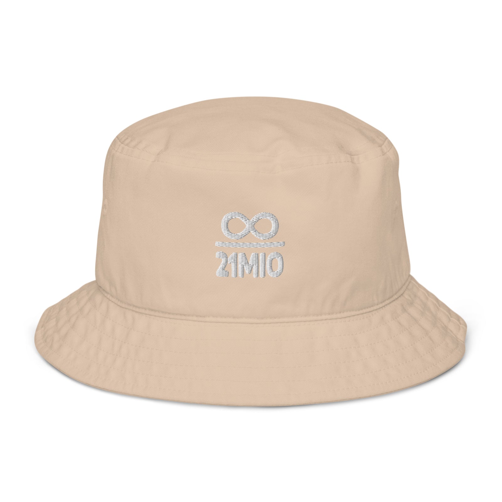 Infinity Divided by 21 Mio Bitcoin Organic Cotton Bucket Hat