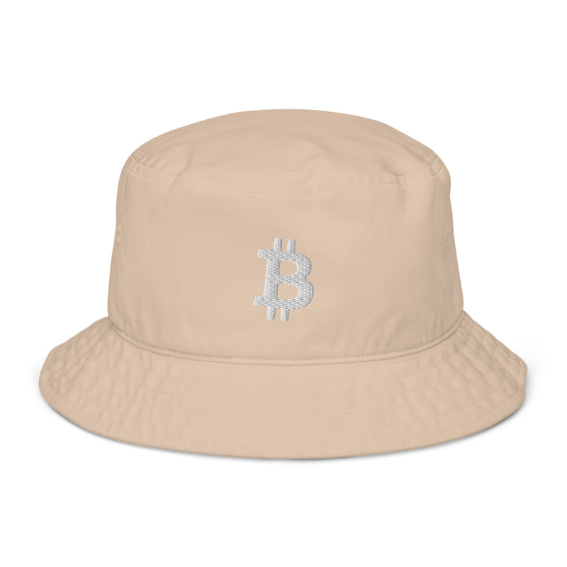 Bitcoin Organic Cotton Bucket Hat