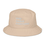 Open Source Everything Organic Bucket Hat