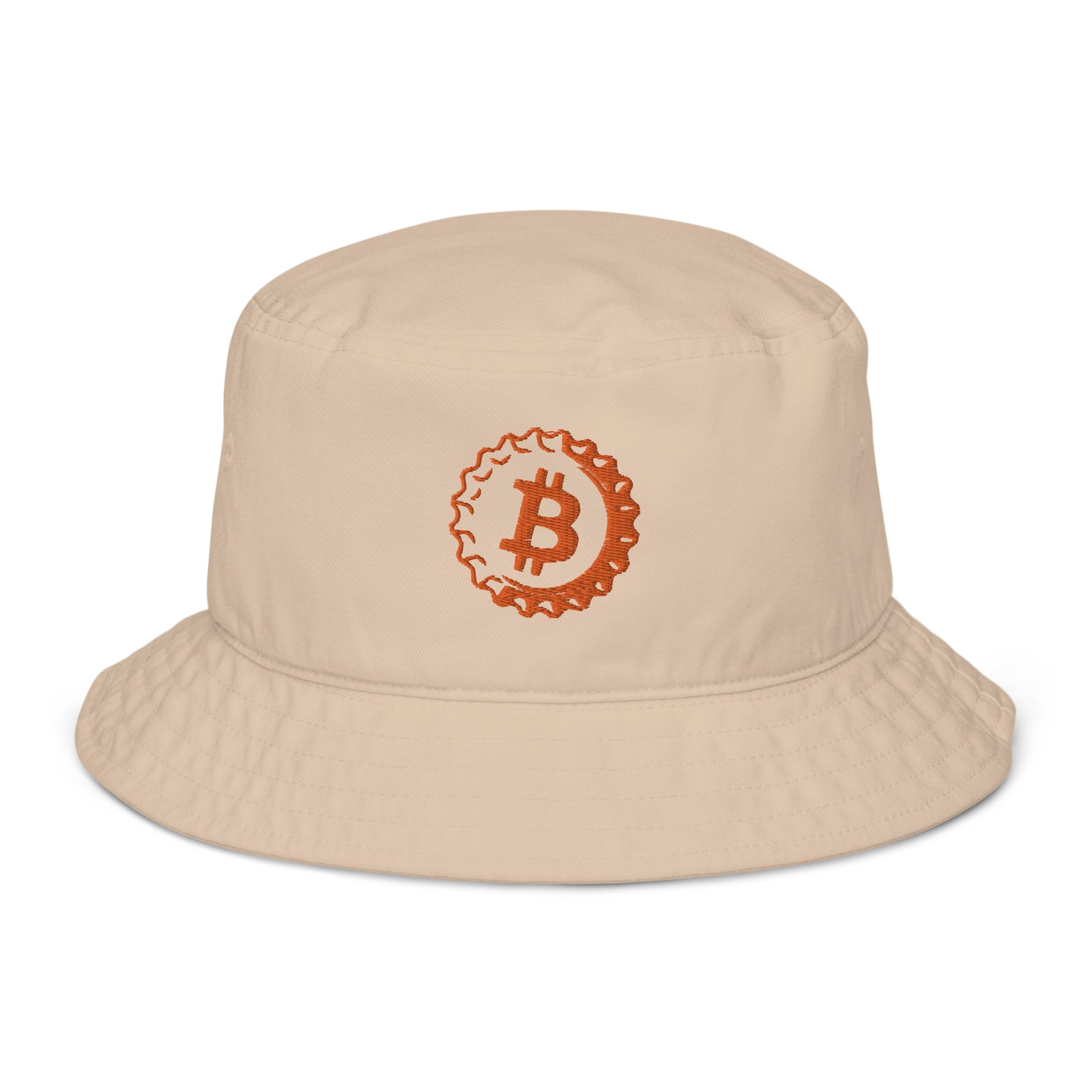 Bitcoin Beer Organic Bucket Hat