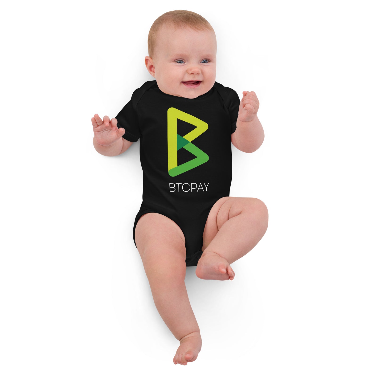 BTC Pay Server Organic Cotton Baby Bodysuit