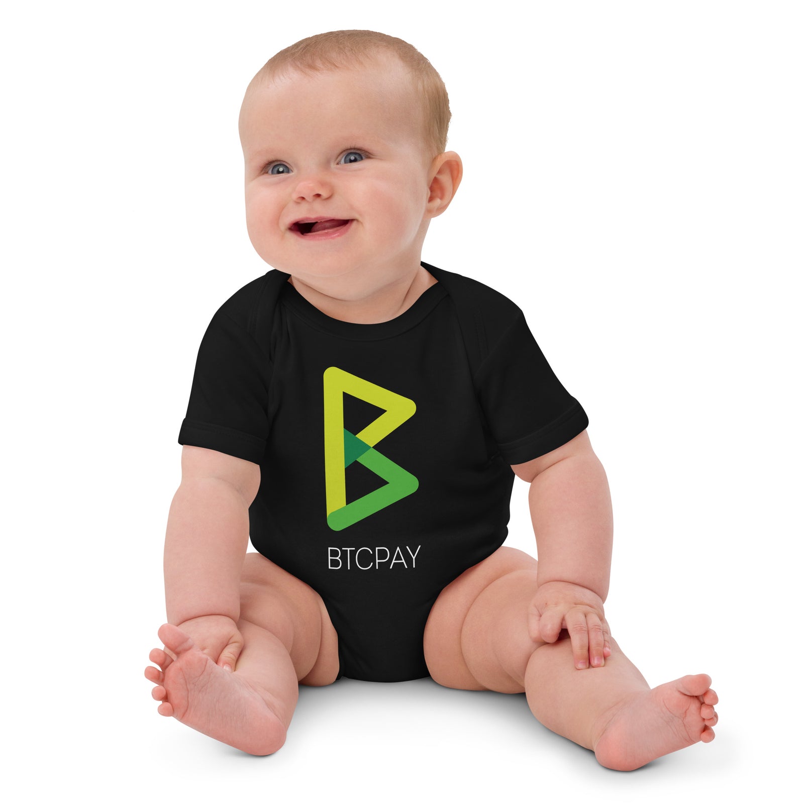 BTC Pay Server Organic Cotton Baby Bodysuit