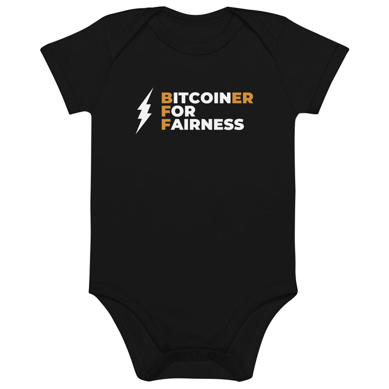 Bitcoiner For Fairness Organic Cotton Baby Bodysuit