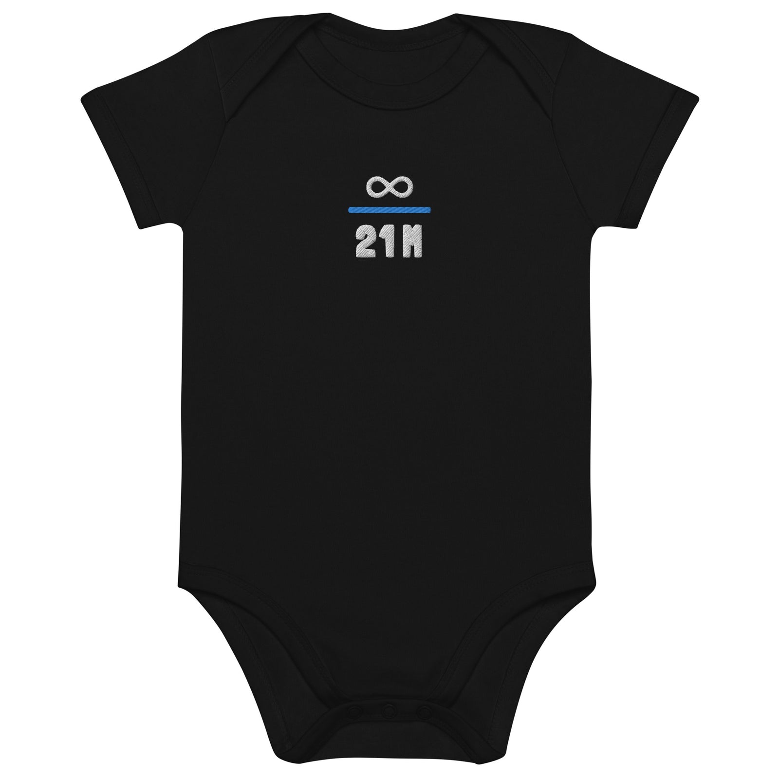 Infinity Divided by 21 Mio Knut Svanholm Organic Cotton Baby Bodysuit