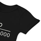 Infinity Divided by 21 Mio Bitcoin Organic Cotton Baby Bodysuit